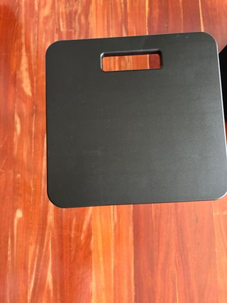 Set de 2 Taburetes Plegables Negros