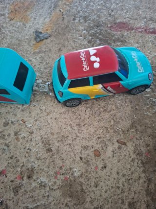Coche de juguete Cafer Cars con remolque