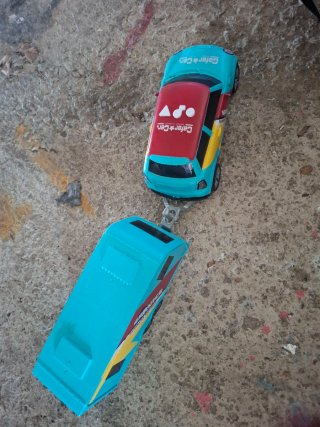 Coche de juguete Cafer Cars con remolque