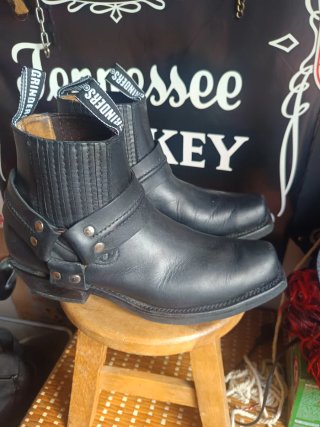 Botas Grinders Renegade LO Unisex Cuero Negro