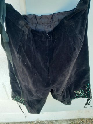 Traje Baturro Negro y Verde