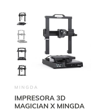 Impresora 3D Magician X Mingda