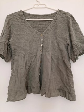 Camiseta verde mujer