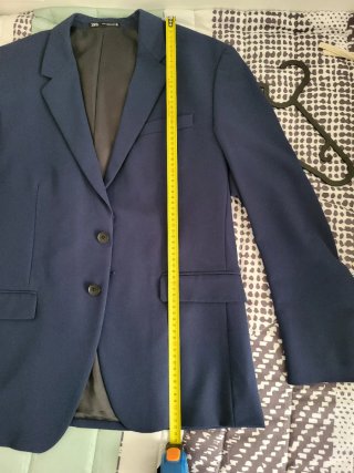 Traje de hombre Zara azul