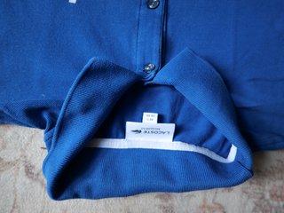 Polo Lacoste Azul Hombre Talla XL