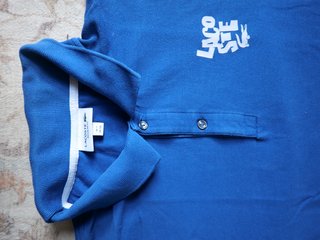 Polo Lacoste Azul Hombre Talla XL