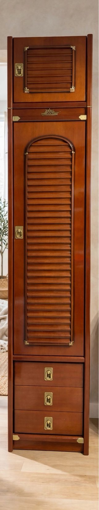 Mueble modular madera estilo barco