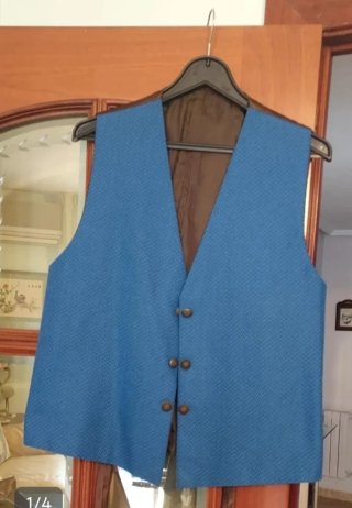Chaleco Baturro Azul
