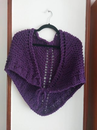 Toquilla de punto para niña