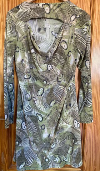 Vestido manga larga T42