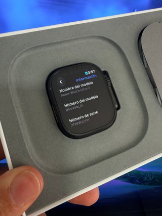 Apple Watch Ultra 3 49mm Black Ti Black Alp Lp M