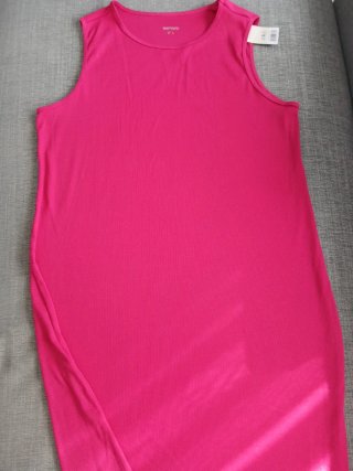 Vestido largo Esmara rosa talla L