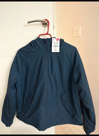 Parka Azul Zara Talla S
