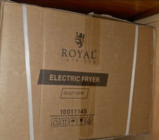 Freidora Eléctrica Royal Catering
