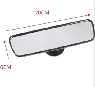 Espejo retrovisor Interior Universal de 1 Pieza,