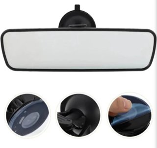 Espejo retrovisor Interior Universal de 1 Pieza,