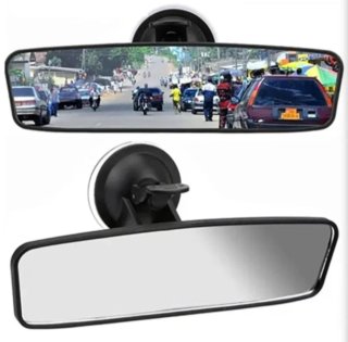 Espejo retrovisor Interior Universal de 1 Pieza,