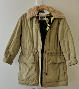 Cazadora Bimba y Lola Verde Talla S
