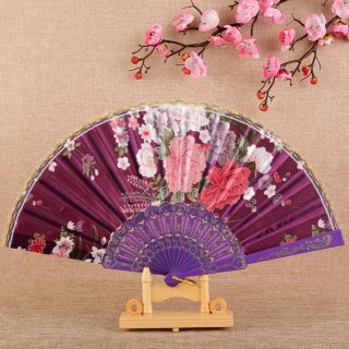 Abanico Chino Floral