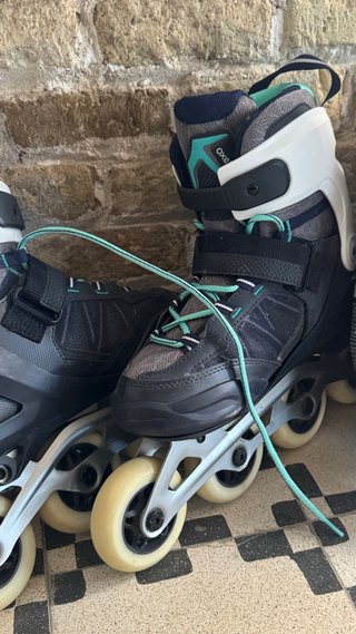 Patines en línea Oxelo Talla 40 con Protecciones