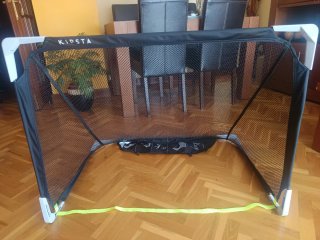 Portería de fútbol plegable Kipsta.