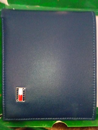 Cartera Tommy Hilfiger Piel Azul Oscuro