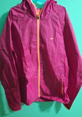 Chubasquero Mujer Rosa Talla L