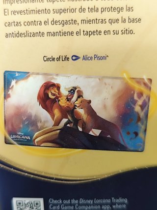 Tapete TCG Disney Lorcana Circle of Life