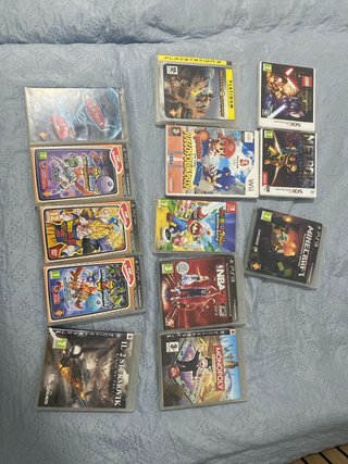 Lote de Videojuegos PSP, PS3, Wii, 3DS