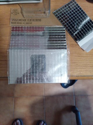 Mini espejos autoadhesivos