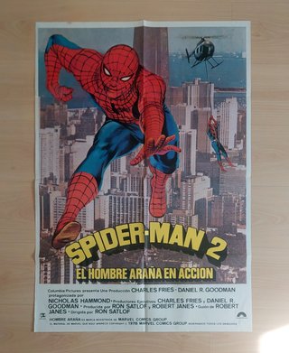 Cartel Original Spider-Man 2 (1978)