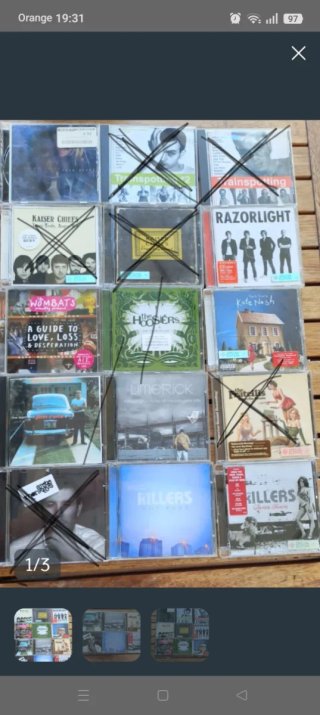 Lote de 15 CDs de Música Pop-Rock