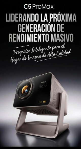 Proyector 4K Hisense Vidda C5 Pro Max + fire tv