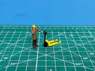 Transpallet per modellini 1:50
