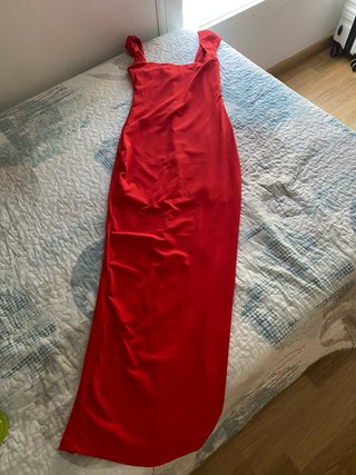 Vestido rojo largo