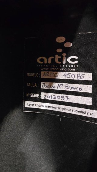 Traje Seco de Buceo Artic 450 BS