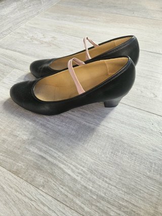 Zapatos de danza española negros