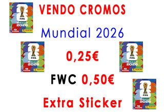 Vendo cromos mundial 2026