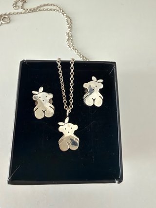 Conjunto TOUS de Plata ORIGINAL