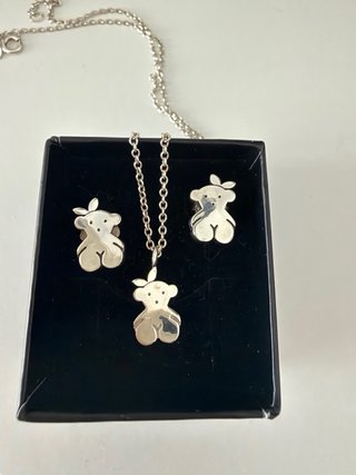 Conjunto TOUS de Plata ORIGINAL