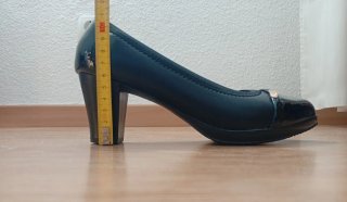 Zapatos negros t/38 Yamacje.