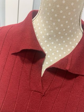 Conjunto de punto Burdeos