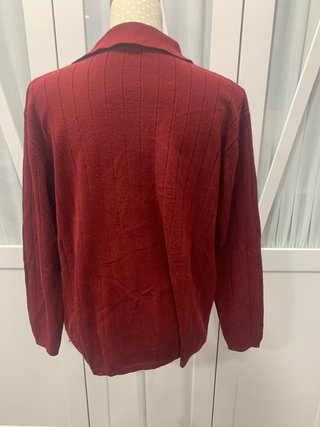 Conjunto de punto Burdeos