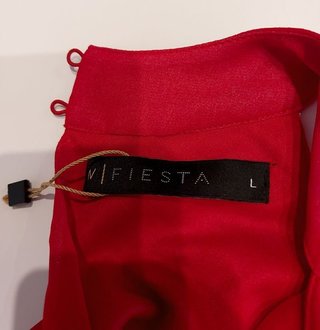Vestido de fiesta rojo El Corte Inglés L a estrena