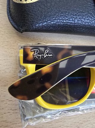 Gafas de Sol Ray-Ban RB2132 Carey y Amarillas