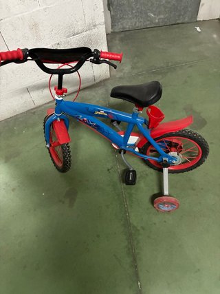 Bicicleta infantil Spiderman