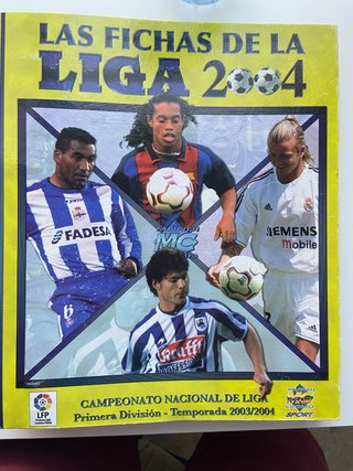 Álbum La Liga 2003/04 Mundi Cromo