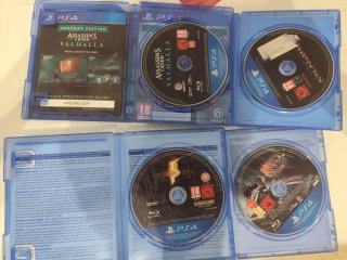 Lote 4 Videojuegos PS4