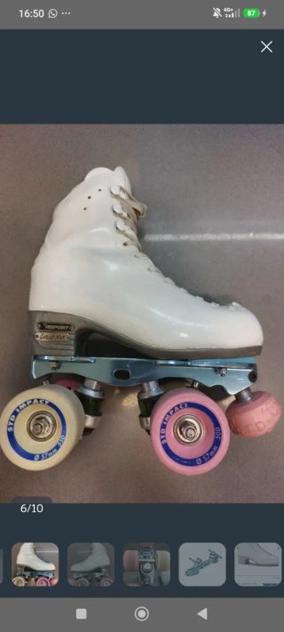Patines blancos talla 31/32