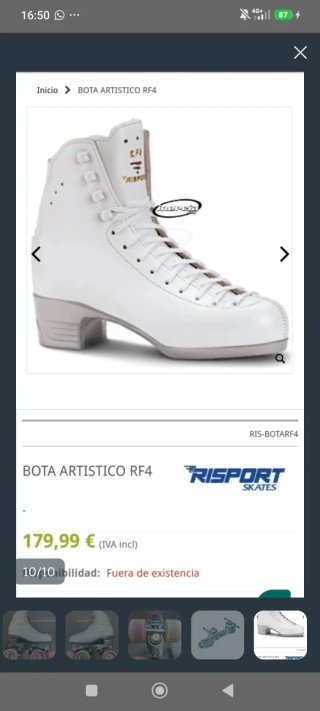 Patines blancos talla 31/32